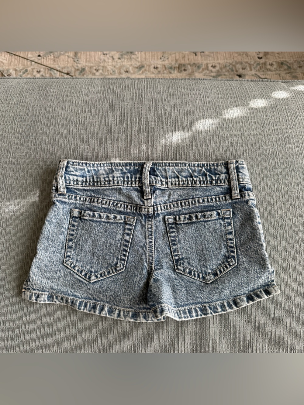 art class Light Wash Denim Jean Shorts size 6/7 Kids Girls